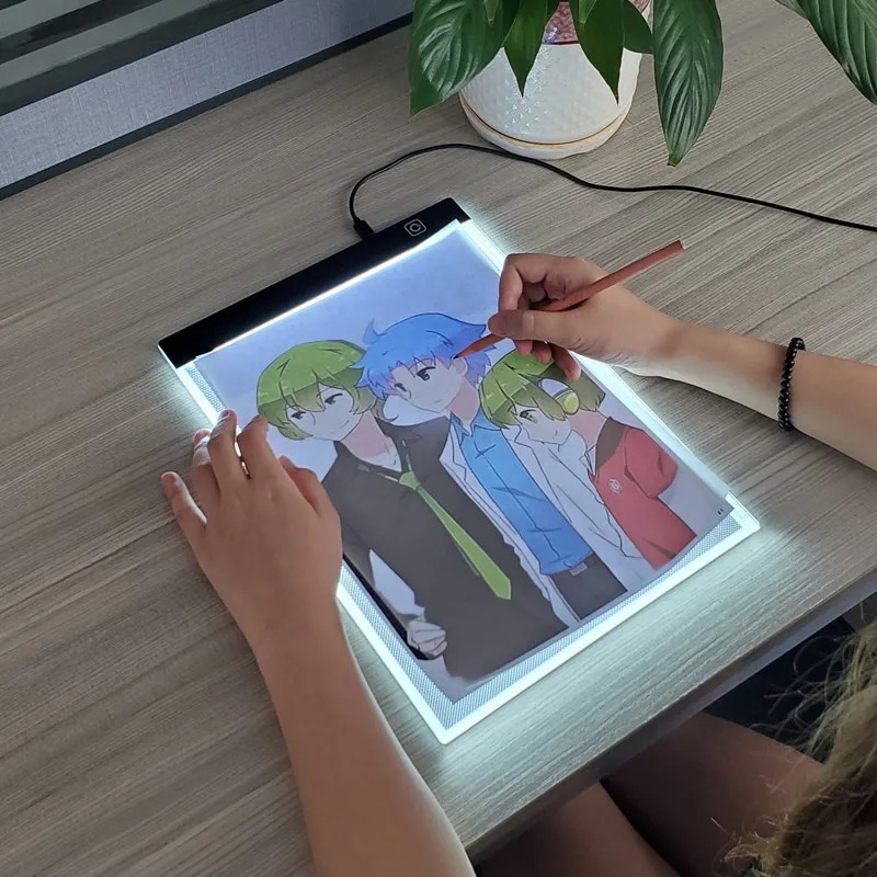 Graphic Tablet Accessories - Led 드로잉 복사 패드 3 레벨