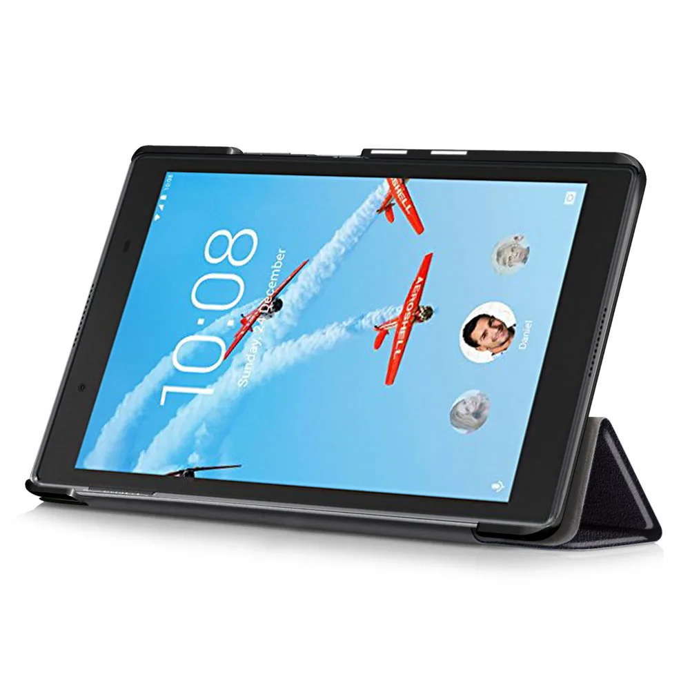 Tablet Cover Accessories - 접이식 스탠드 브래킷 가죽 커버 케이스,