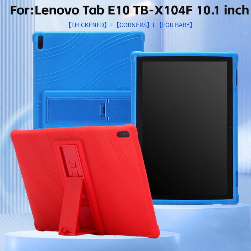 Tablet Cover Accessories - 레노버 탭 E10 스탠드 실리콘 소프트