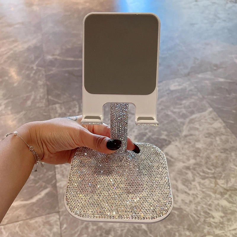 블링 다이아몬드 데스크탑 전화 홀더 적합한 IPad 조 - Tablet Ipad Accessories 리뷰 및 가격