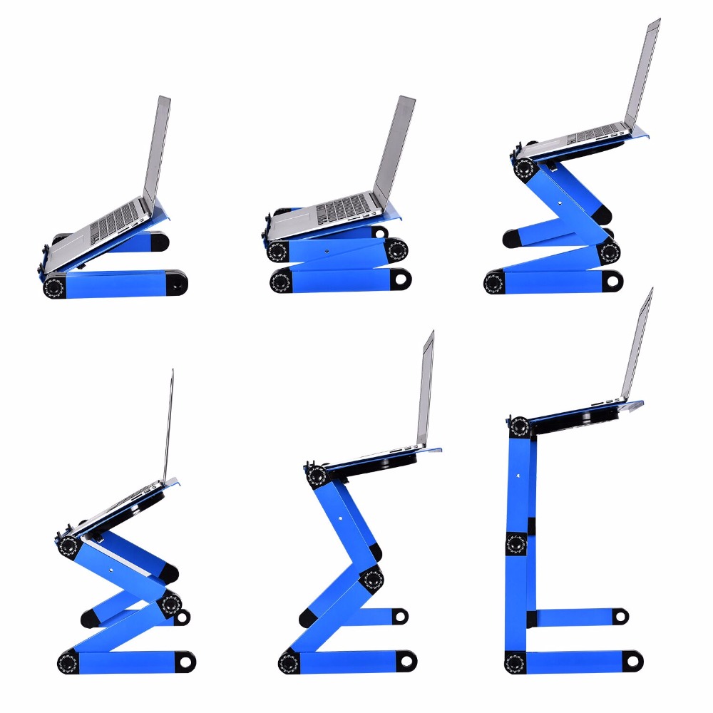 알루미늄 합금 노트북 테이블, 조절 가능한 휴대용 접이 - Tablet Lap Desk 리뷰 및 가격
