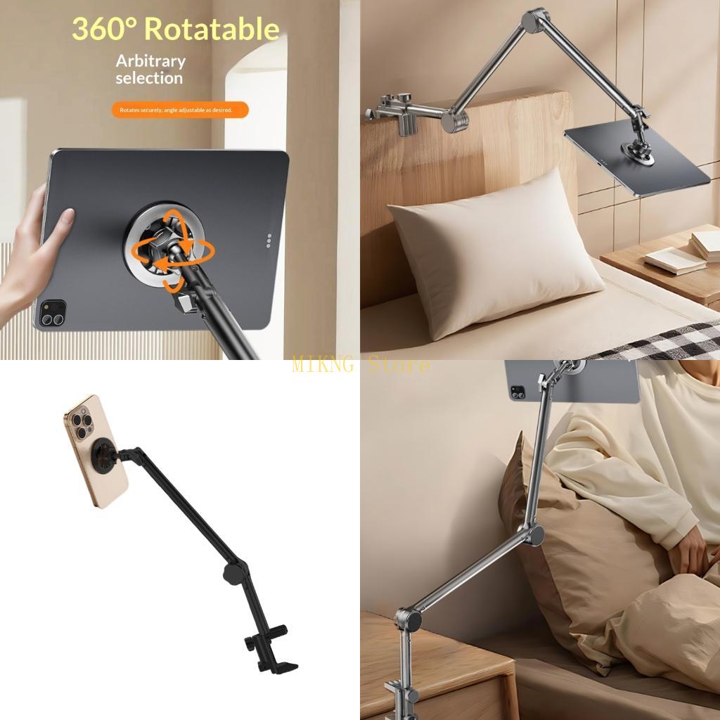 360도 회전 회전 및 조정 가능한 구즈넥이 있는 자기 - Best Tablet Accessories 리뷰 및 가격