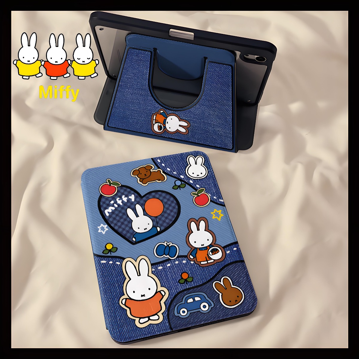 귀여운 미피 토끼 태블릿 케이스 풍선 미피 토끼 아이패 - Tablet Ipad Accessories 리뷰 및 가격