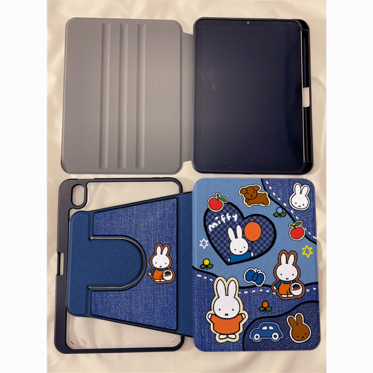 귀여운 미피 토끼 태블릿 케이스 풍선 미피 토끼 아이패 - Tablet Ipad Accessories 리뷰 및 가격