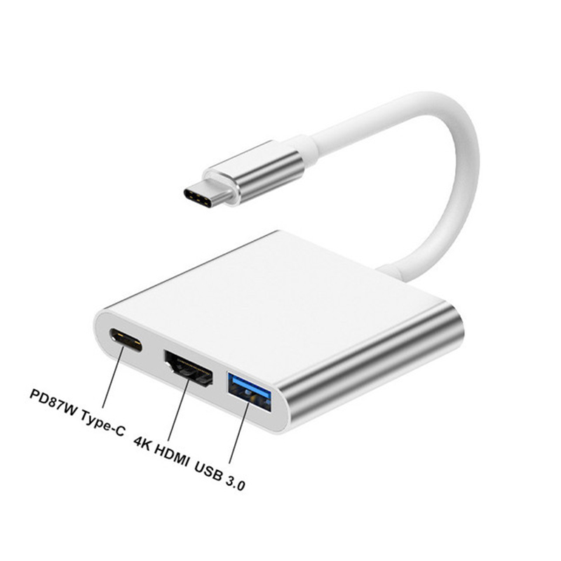 3 in 1 USB 타입 C 허브, 4K HDMI HD - Tablet Ipad Accessories 리뷰 및 가격