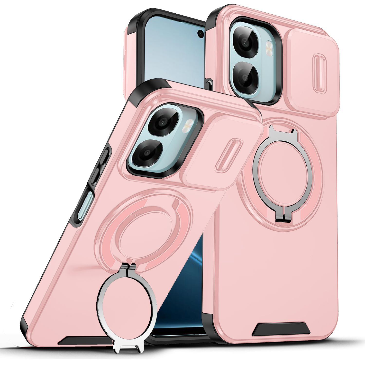 슬라이딩 카메라 렌즈 보호 아머 폰 케이스 (OPPO  - Oppo Tablet Accessories 리뷰 및 가격