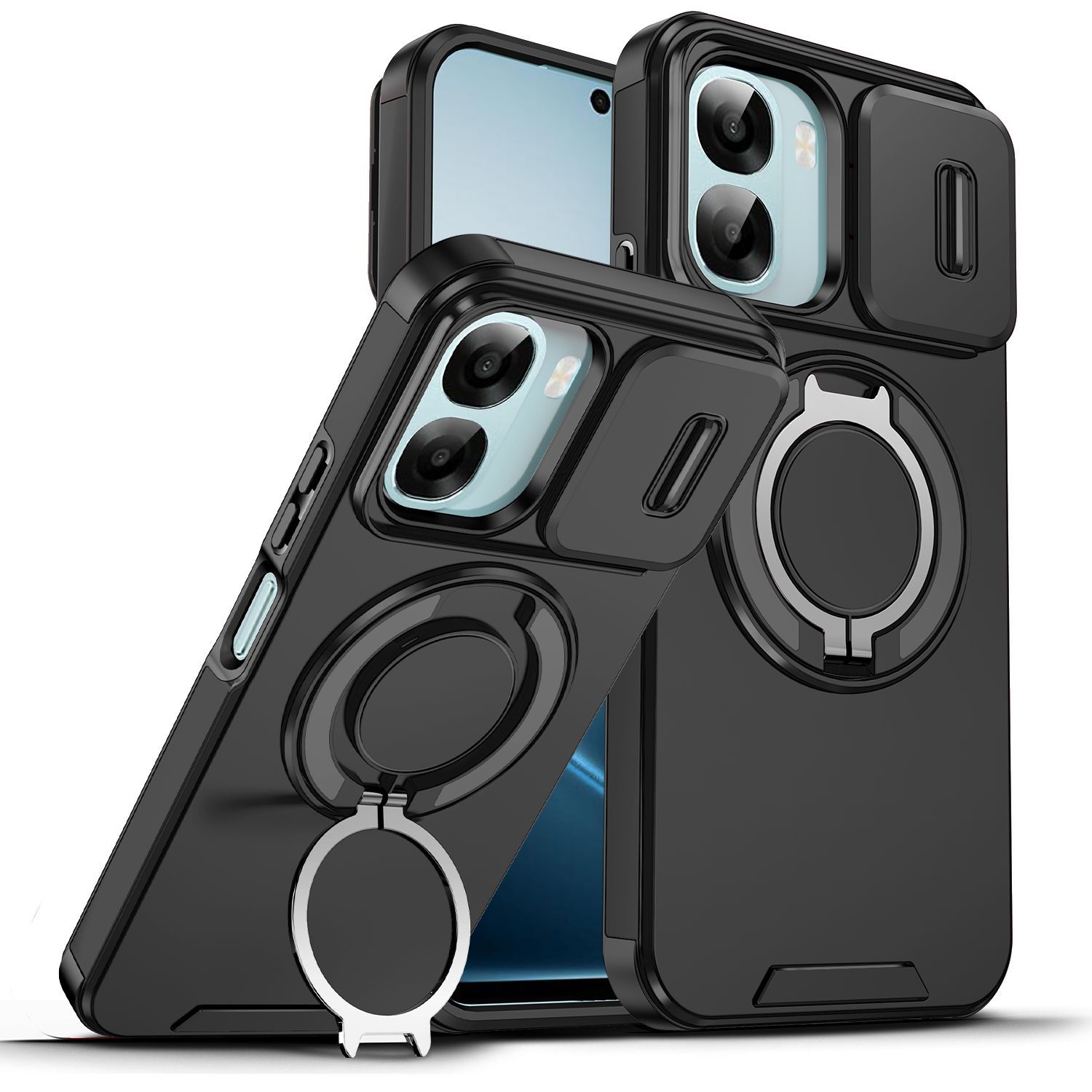 슬라이딩 카메라 렌즈 보호 아머 폰 케이스 (OPPO  - Oppo Tablet Accessories 리뷰 및 가격