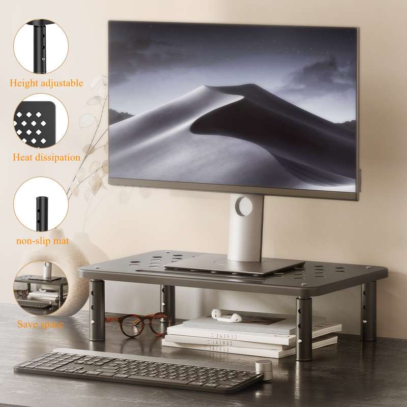 조정 가능한 컴퓨터 랙 텔레스코픽 데스크 모니터 홀더  - Tablet Lap Desk 리뷰 및 가격