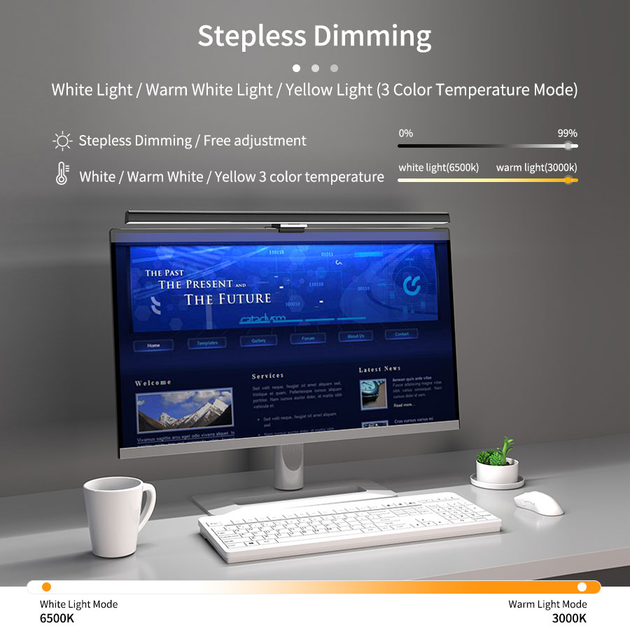 50cm LED 모니터 라이트 바 스크린 걸이형 램프  - Tablet Lap Desk 리뷰 및 가격