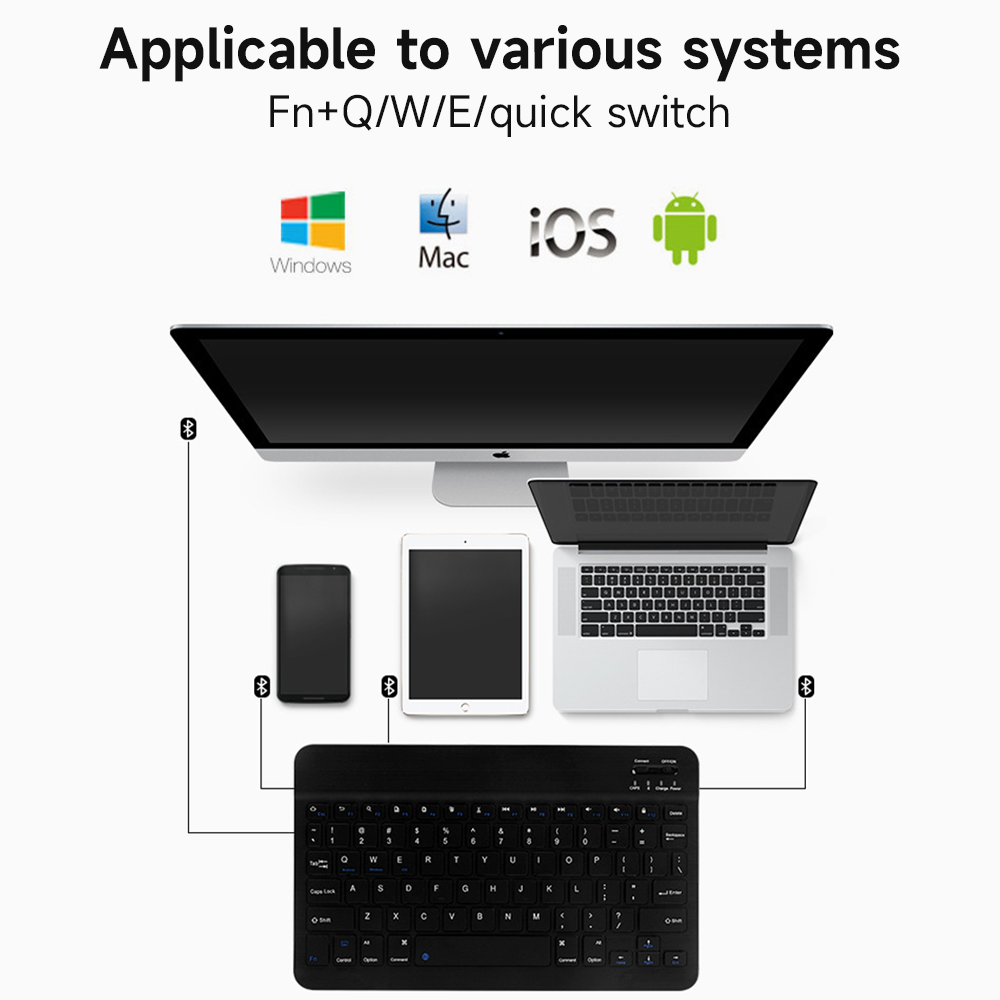 블루투스 키보드 IOS 안드로이드 윈도우용 무선 키보드 - Tablet Ipad Accessories 리뷰 및 가격