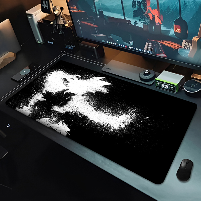 DBZ 블랙 애니메이션 마우스 패드 드래곤 볼 대형 P - Graphic Tablet Accessories 리뷰 및 가격