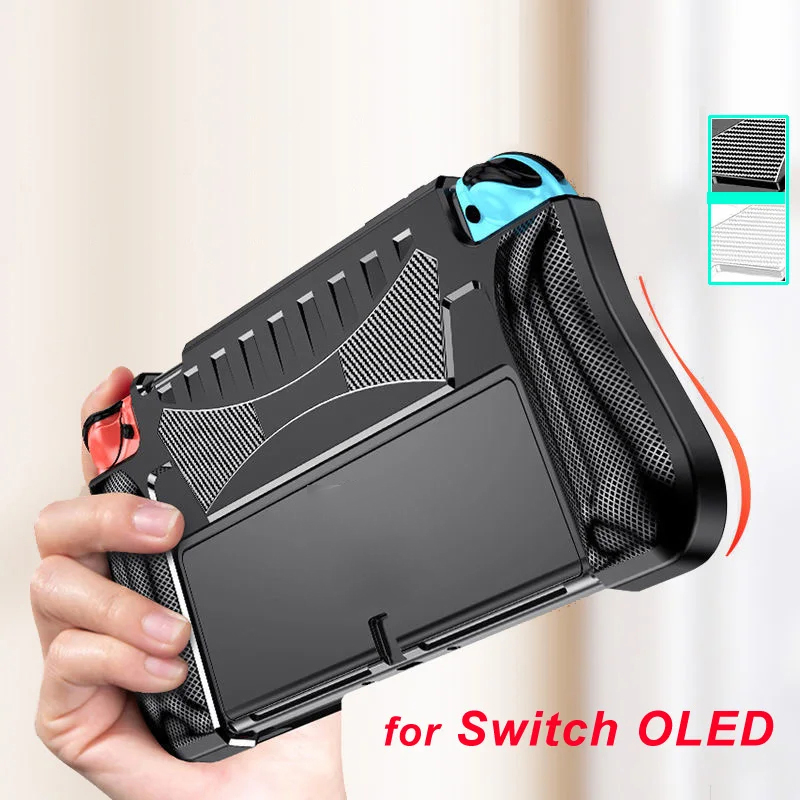 스위치 OLED 2021용 도킹 가능 보호 콘솔 케이스 - Tablet Accessories For Gaming 리뷰 및 가격