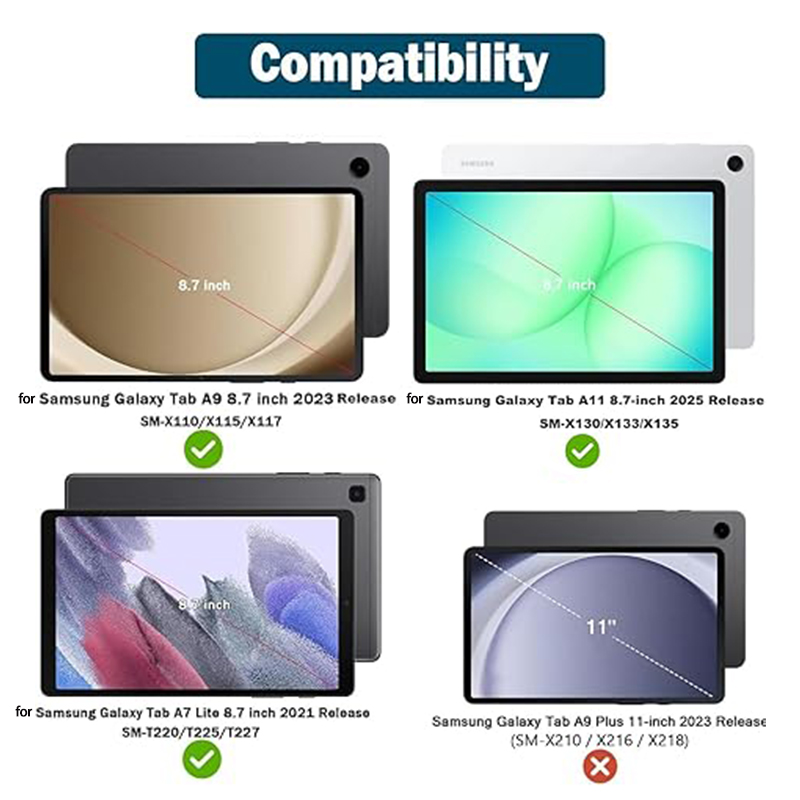 삼성 갤럭시 탭 A11/A9/A7 라이트용 키즈 EVA - Remarkable Tablet Accessories 리뷰 및 가격