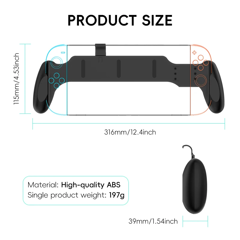 데이터 프로그 인체공학적 미끄럼 방지 범용 게임 핸드  - Tablet Accessories For Gaming 리뷰 및 가격