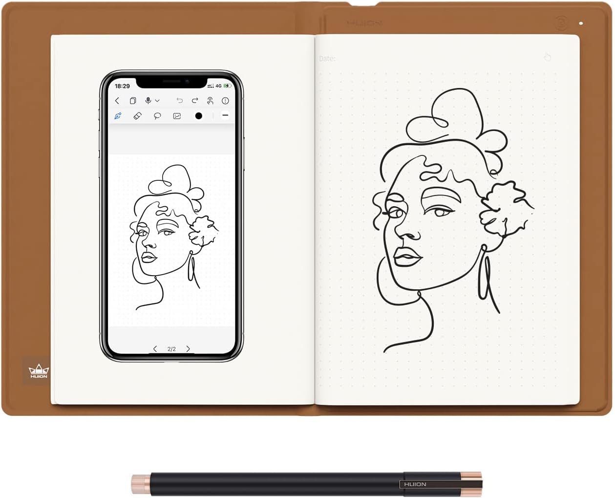 huion note 2 em 1 디지털 필기 노트 스마 - Graphic Tablet Accessories 리뷰 및 가격