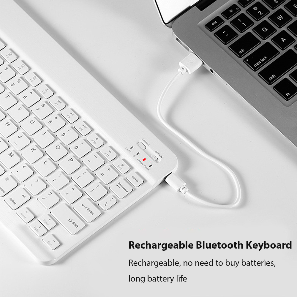 블루투스 무선 키보드 범용 휴대 전화 태블릿 키보드 및 - Tablet Ipad Accessories 리뷰 및 가격