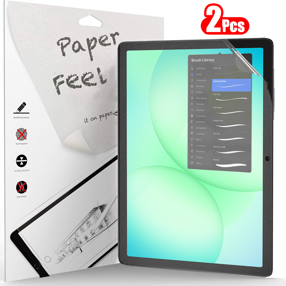 2개입 종이 느낌 스크린 보호필름 삼성 갤럭시 탭 A1 - Tablet S9 Fe Accessories 리뷰 및 가격