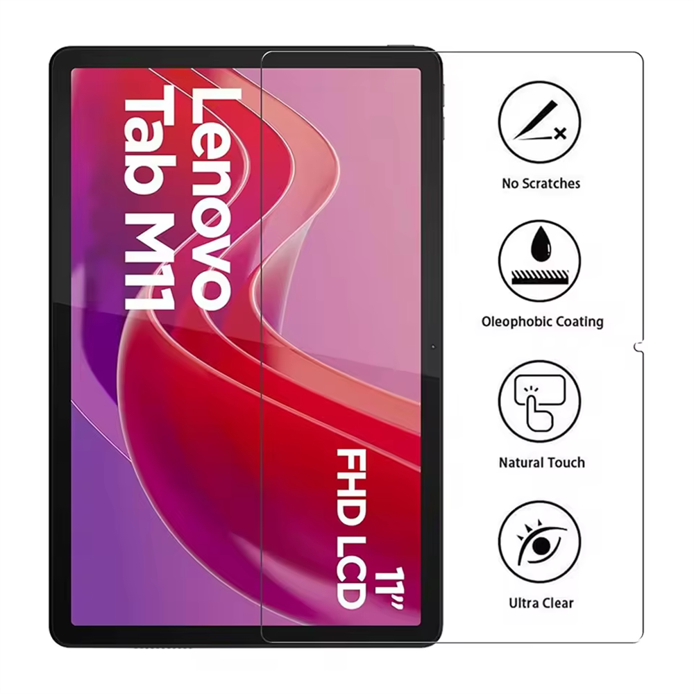 1 Pcs 9H 강화 유리 태블릿 화면 보호기 레노버  - Lenovo Tablet M11 Accessories 리뷰 및 가격