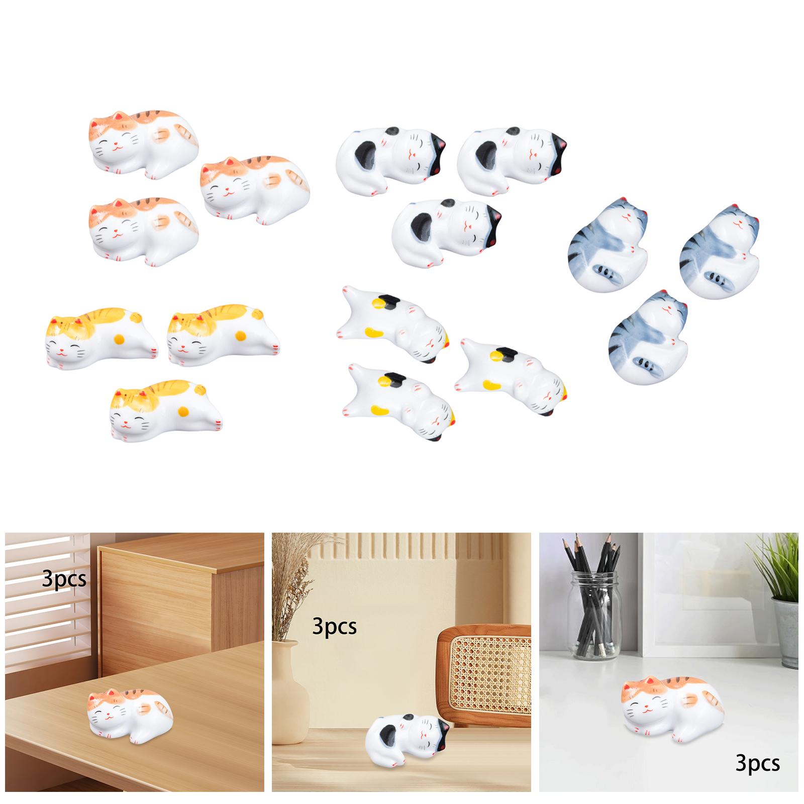 3Pcs 젓가락 받침대 재사용 가능한 테이블 액세서리  - Office Table Accessories Unique 리뷰 및 가격