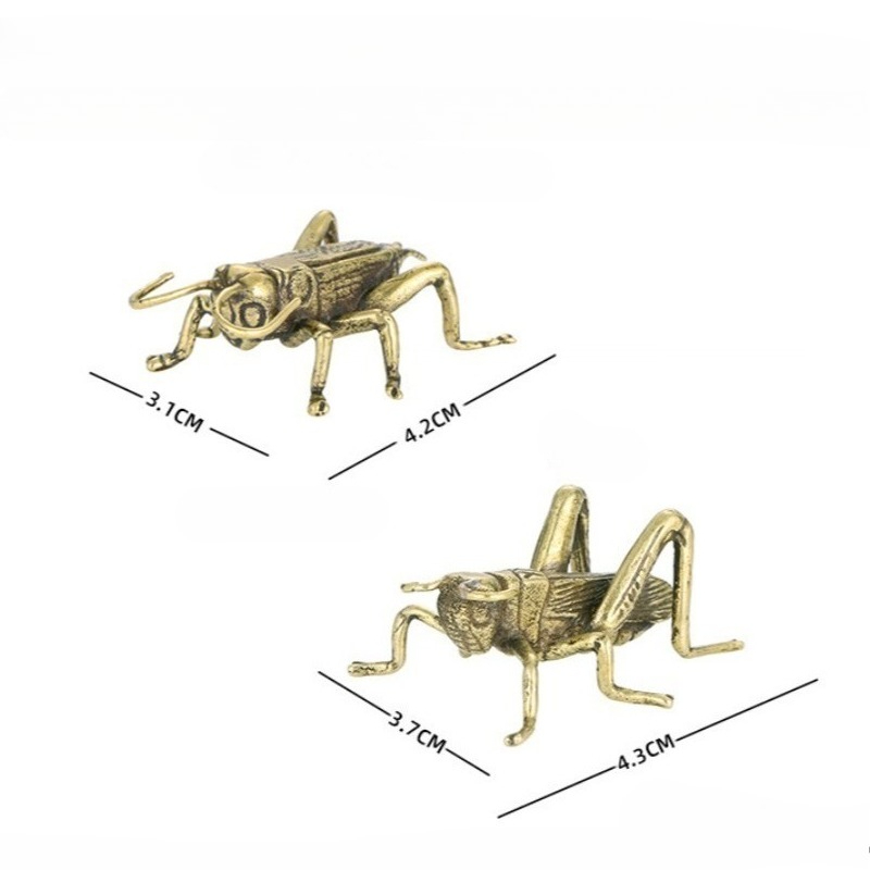 창의적인 황동 크리켓 장식품 책상 장식 수집품 가정 사 - Office Table Accessories Unique 리뷰 및 가격