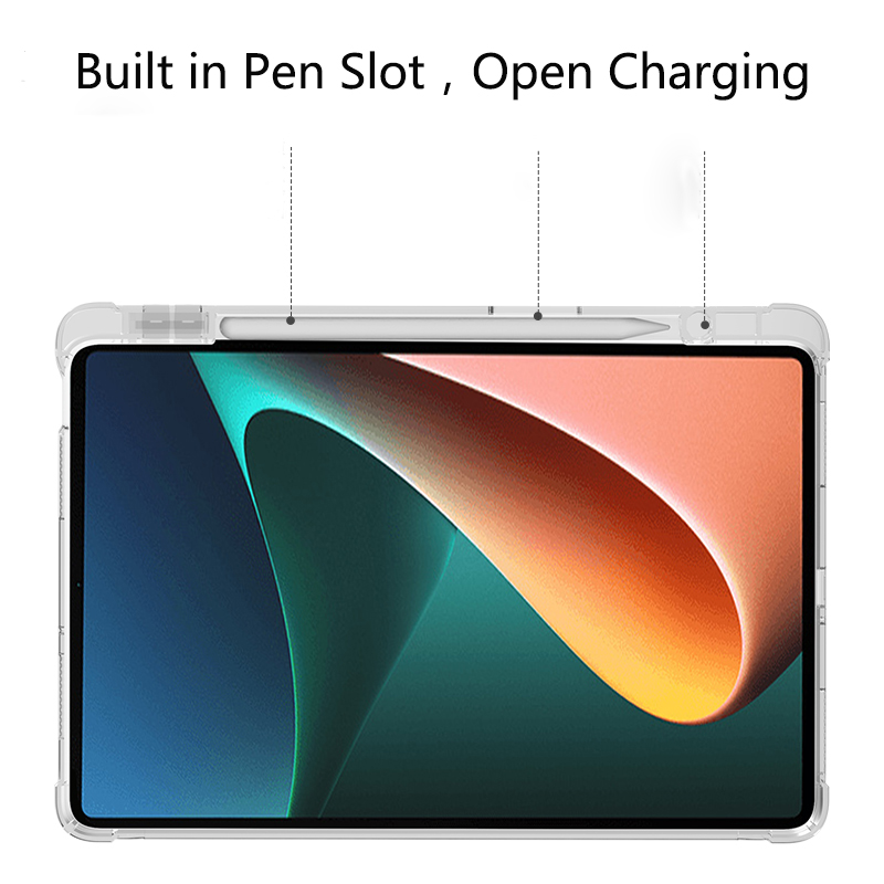레노버 탭 P11 Pro 태블릿 케이스용 연필 홀더 커 - Tablet Cover Accessories 리뷰 및 가격